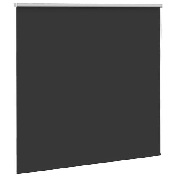 Verdunkelungsrollo Schwarz 165x175 cm Stoffbreite 161,6 cm