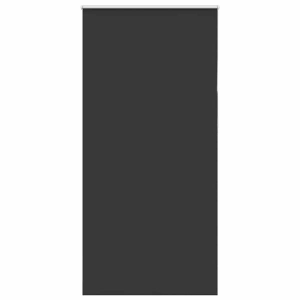 Verdunkelungsrollo Schwarz 90x210 cm Stoffbreite 85,7 cm
