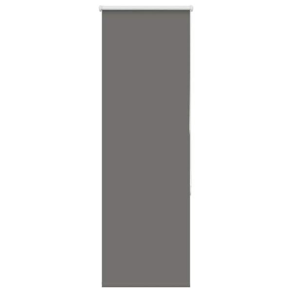 Verdunkelungsrollo Grau 40x130 cm Stoffbreite 35,7 cm Polyester