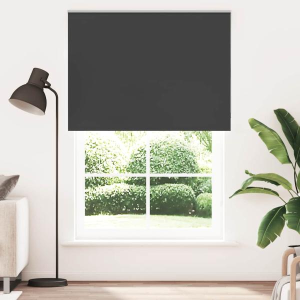 ARDEBO.de - Verdunkelungsrollo Schwarz 150x210 cm Stoffbreite 146,6 cm