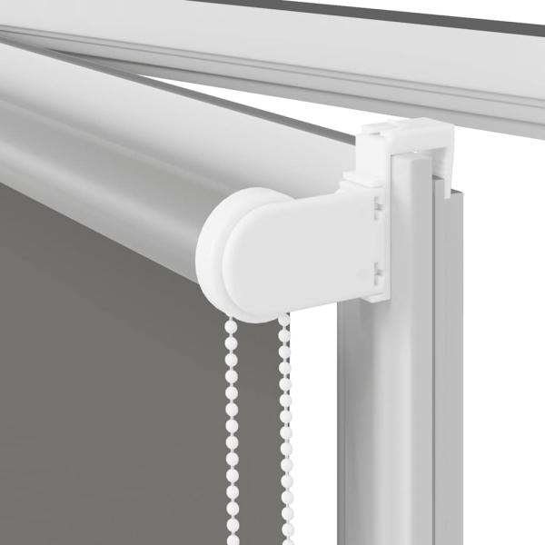 Verdunkelungsrollo Grau 165x130cm Stoffbreite 161,6cm Polyester