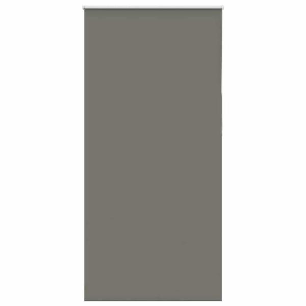 Verdunkelungsrollo Grau 95x230 cm Stoffbreite 90,7 cm Polyester
