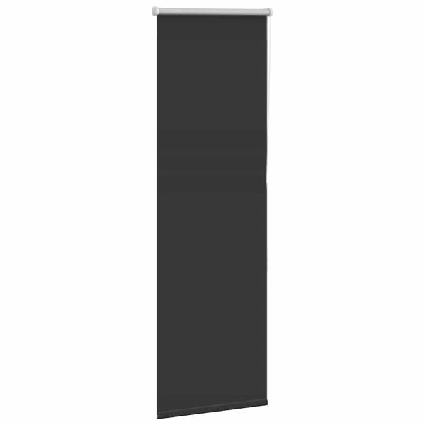 Verdunkelungsrollo Schwarz 60x130 cm Stoffbreite 55,7 cm