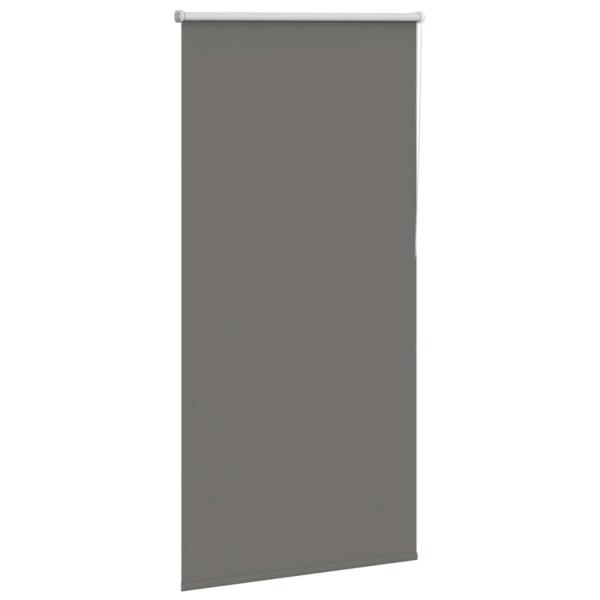 Verdunkelungsrollo Grau 80x130 cm Stoffbreite 75,7 cm Polyester