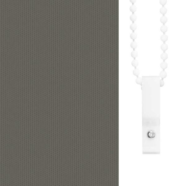 Verdunkelungsrollo Grau 80x130 cm Stoffbreite 75,7 cm Polyester