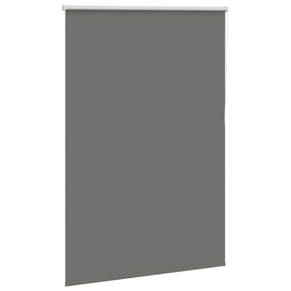 Verdunkelungsrollo Grau 100x130 cm Stoffbreite 95,7cm Polyester