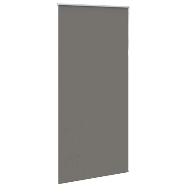 Verdunkelungsrollo Grau 90x230 cm Stoffbreite 85,7 cm Polyester