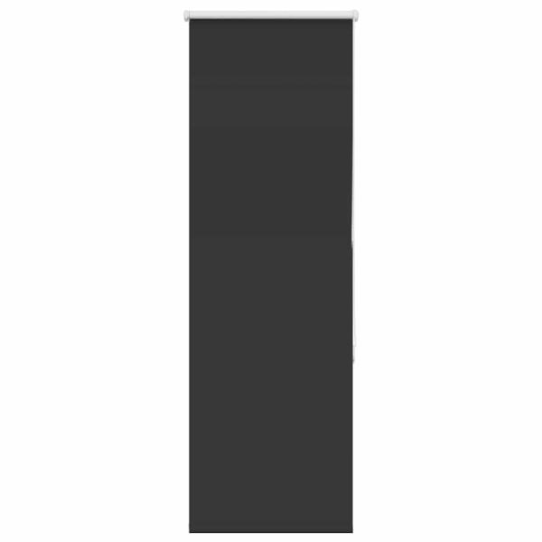Verdunkelungsrollo Schwarz 45x150 cm Stoffbreite 40,7 cm