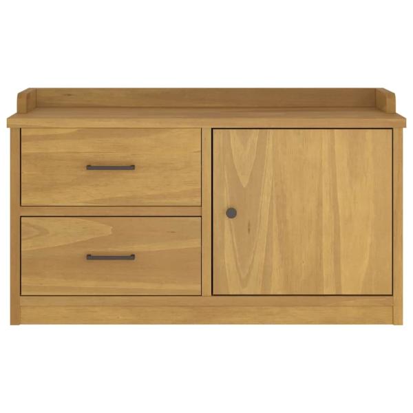 Flurbank SANDNES 87x40x50 cm Massivholz Kiefer