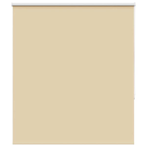 ARDEBO.de - Verdunkelungsrollo Beige 125x130 cm Stoffbreite 121,6 cm