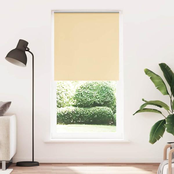 ARDEBO.de - Verdunkelungsrollo Beige 110x230 cm Stoffbreite 105,7 cm