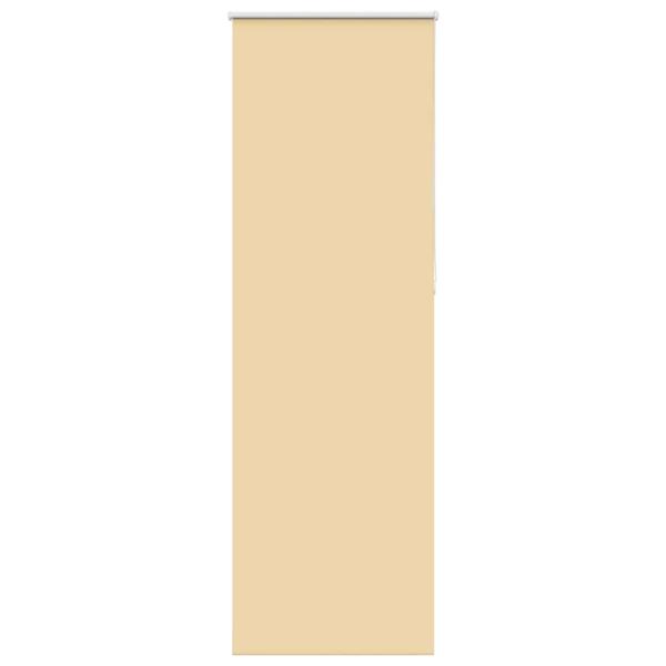 Verdunkelungsrollo Beige 85x230cm Stoffbreite 80,7 cm Polyester