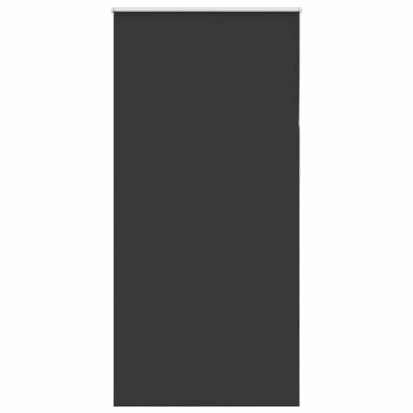 Verdunkelungsrollo Schwarz 115x210 cm Stoffbreite 110,7 cm