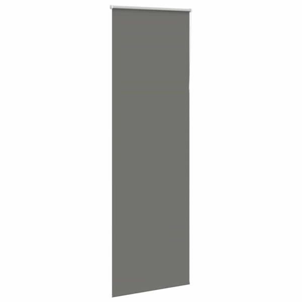 Verdunkelungsrollo Grau 80x230 cm Stoffbreite 75,7 cm Polyester
