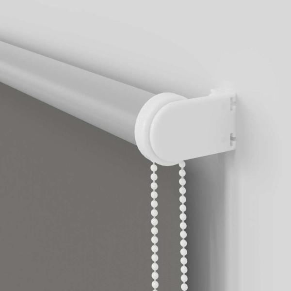 Verdunkelungsrollo Grau 120x210cm Stoffbreite 116,6cm Polyester