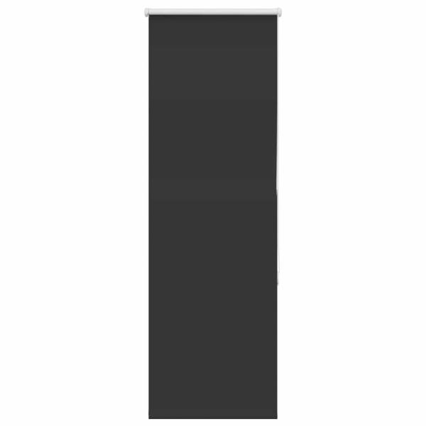 ARDEBO.de - Verdunkelungsrollo Schwarz 50x130 cm Stoffbreite 45,7 cm