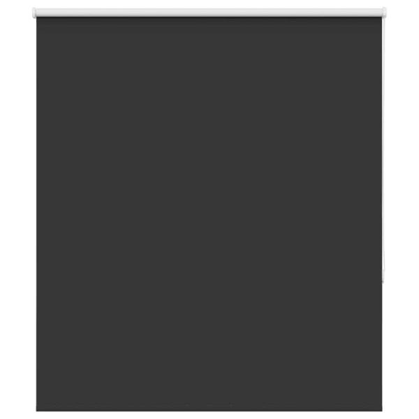 Verdunkelungsrollo Schwarz 125x130 cm Stoffbreite 121,6 cm