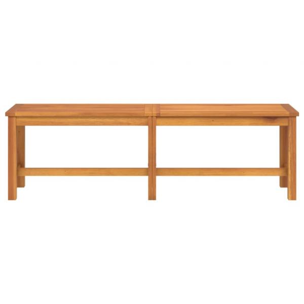 Gartenbank 150x35x45 cm Massivholz Akazie