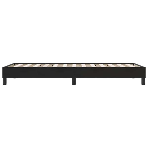 Boxspringbett ohne Matratze Schwarz 80x210 cm Samt