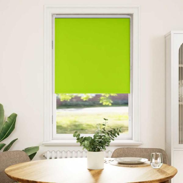 Verdunkelungsrollo Grün 75x150 cm Stoffbreite 70,7 cm Polyester