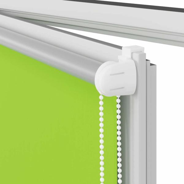 Verdunkelungsrollo Grün 40x175 cm Stoffbreite 35,7 cm Polyester