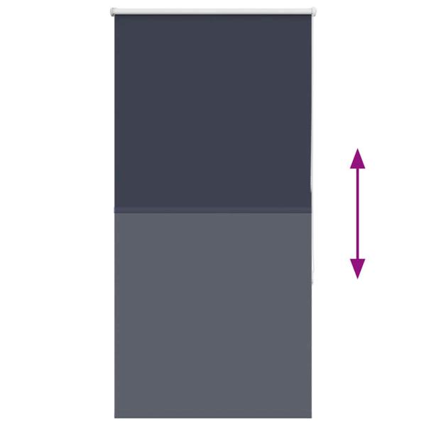 Verdunkelungsrollo Marineblau 70x130cm Stoffbreite 65,7 cm