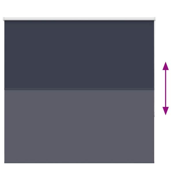 ARDEBO.de - Verdunkelungsrollo Marineblau 155x130 cm Stoffbreite 151,6 cm