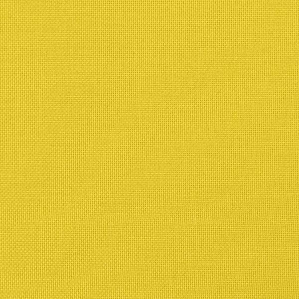 Schaukelstuhl Hellgelber Stoff