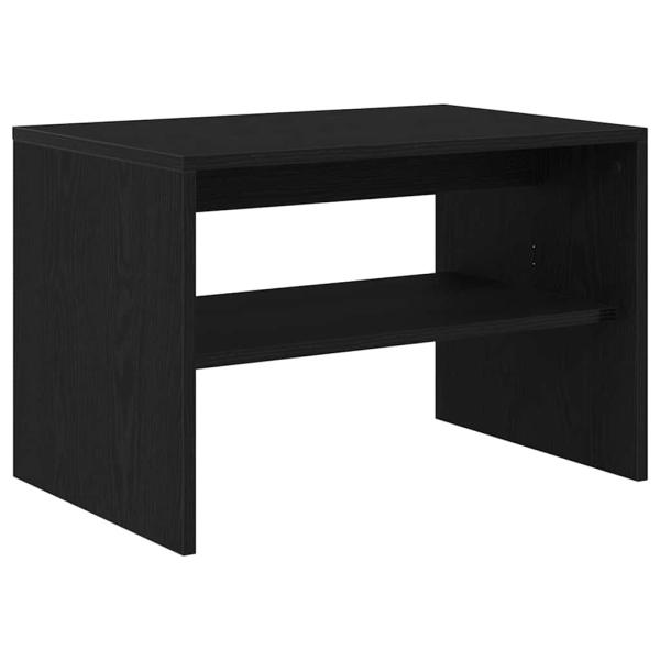 TV-Schrank Schwarz Eichen-Optik 60x40x40 cm Holzwerkstoff