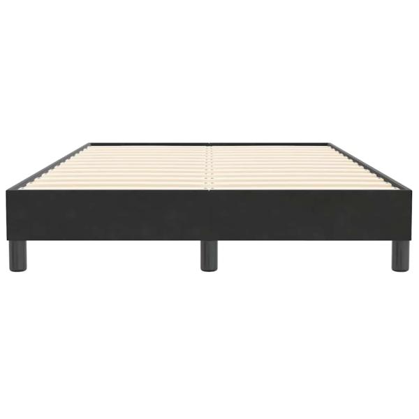 ARDEBO.de - Boxspringbett ohne Matratze Schwarz 120x210 cm Samt