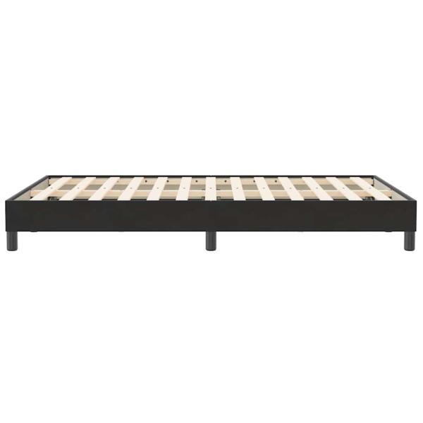 Boxspringbett ohne Matratze Schwarz 120x210 cm Samt