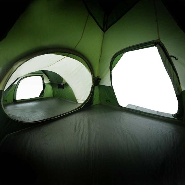 Campingzelt 5 Personen Grün Wasserdicht
