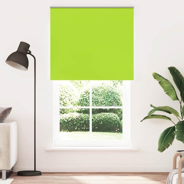 Verdunkelungsrollo Grün 135x230cm Stoffbreite 131,6cm Polyester