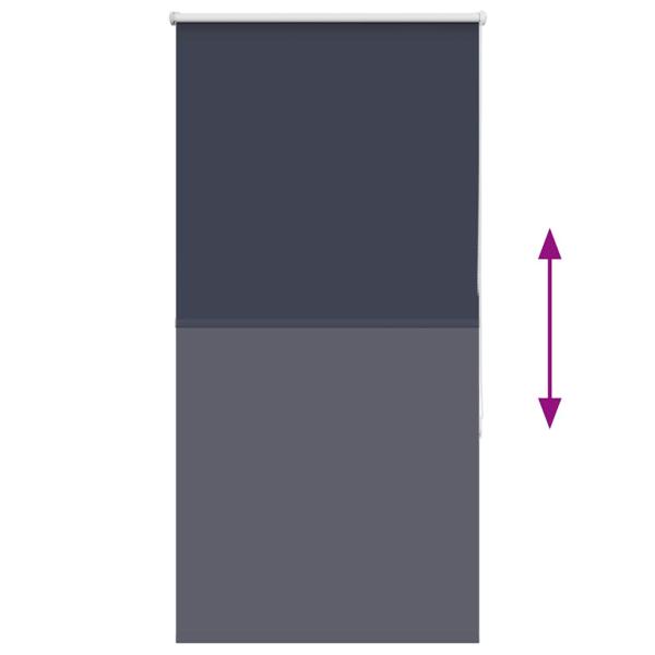 Verdunkelungsrollo Marineblau 65x130cm Stoffbreite 60,7 cm