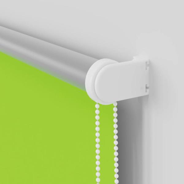 Verdunkelungsrollo Grün 125x230cm Stoffbreite 121,6cm Polyester