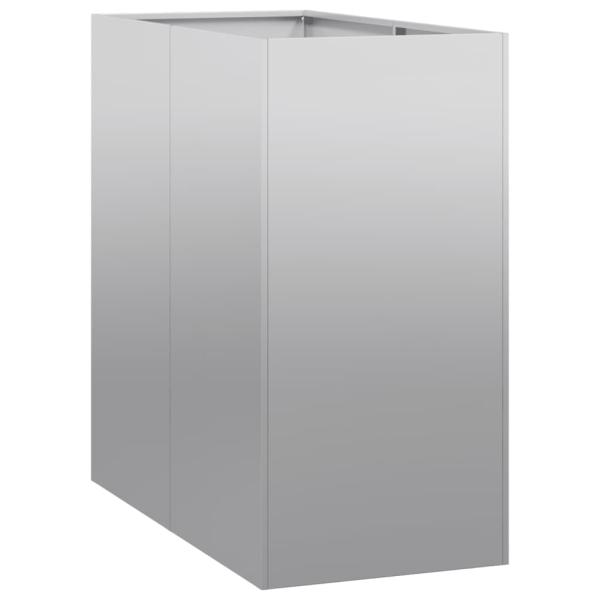 Pflanzgefäß 40x80x80 cm Stahl verzinkt