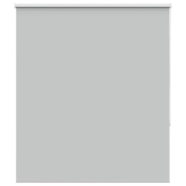 ARDEBO.de - Verdunkelungsrollo Hellgrau 125x130cm Stoffbreite 121,6cm