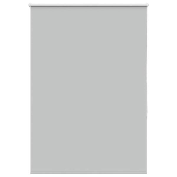 ARDEBO.de - Verdunkelungsrollo Hellgrau 115x130cm Stoffbreite 110,7cm