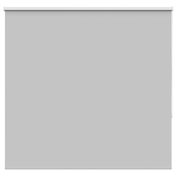 ARDEBO.de - Verdunkelungsrollo Hellgrau 155x150cm Stoffbreite 151,6cm