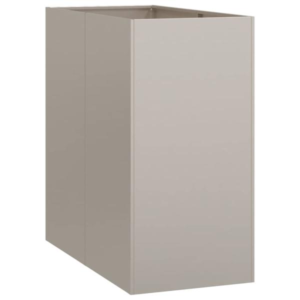 Pflanzkübel Rostig 40x80x80 cm Wetterfester Stahl