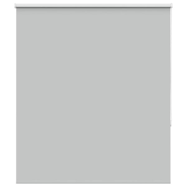 ARDEBO.de - Verdunkelungsrollo Hellgrau 140x130cm Stoffbreite 136,6cm