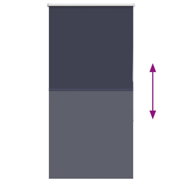 Verdunkelungsrollo Marineblau 70x150cm Stoffbreite 65,7 cm