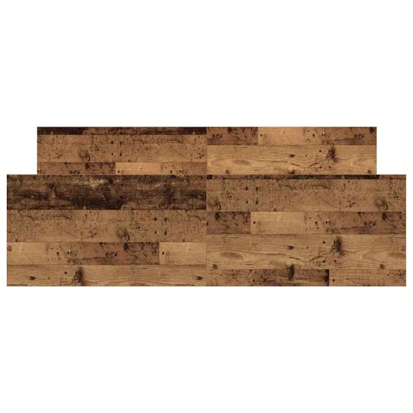 Bettgestell ohne Matratze Altholz-Optik 120x190cm Holzwerkstoff
