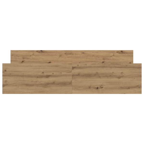 Bettgestell ohne Matratze Artisan-Eiche 180x200cm Holzwerkstoff