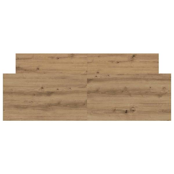 Bettgestell ohne Matratze Artisan-Eiche 150x200cm Holzwerkstoff