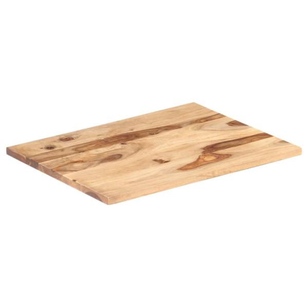 Tischplatte Massivholz Palisander 25-27 mm 60×90 cm