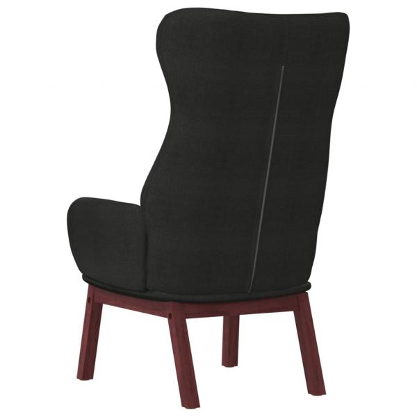Relaxsessel Schwarz Stoff