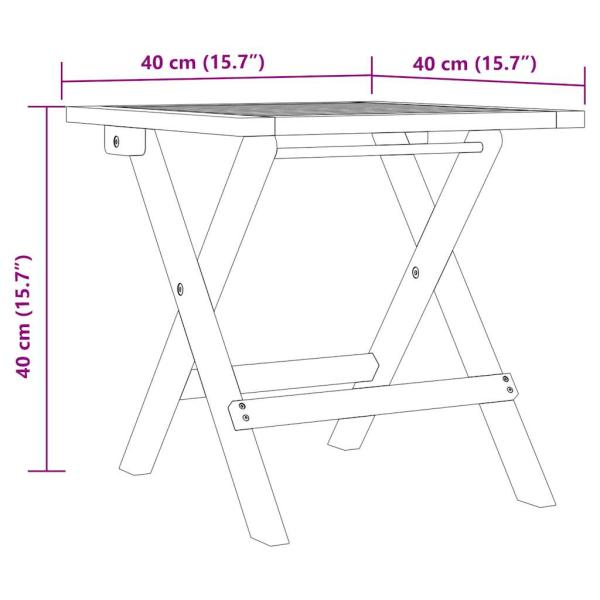 ARDEBO.de - Sonnenliegen 2 Stk. mit Tisch Grau Massivholz Akazie