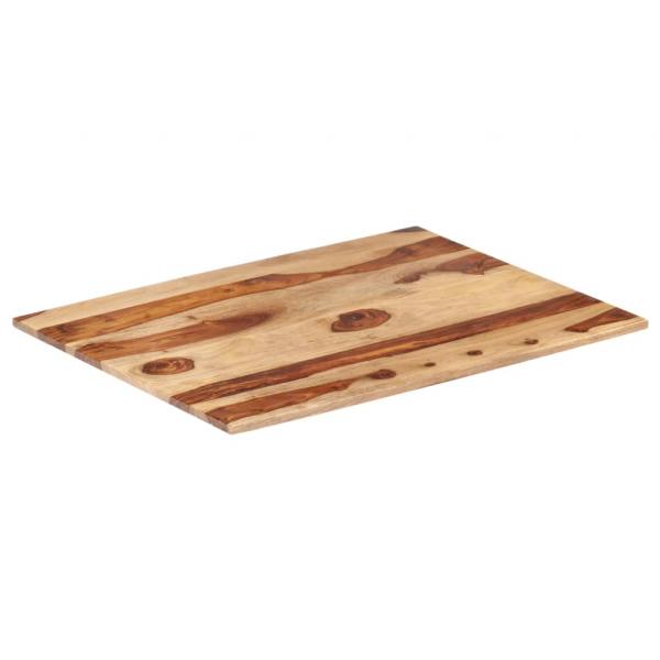 Tischplatte Massivholz Palisander 15-16 mm 60×70 cm