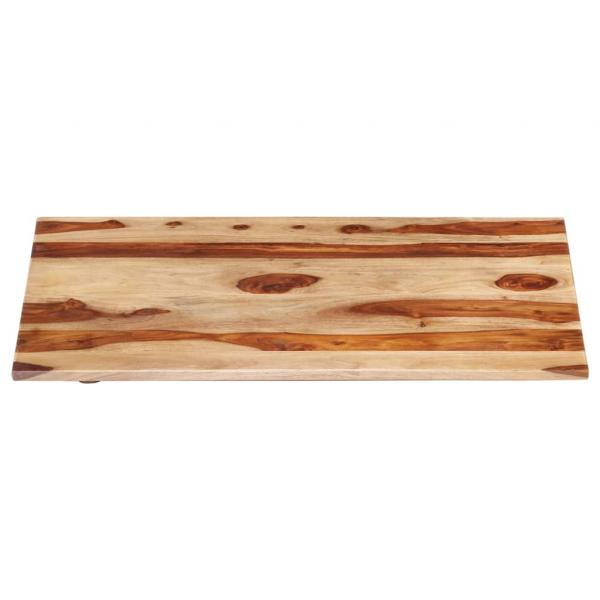 Tischplatte Massivholz Palisander 15-16 mm 60×70 cm